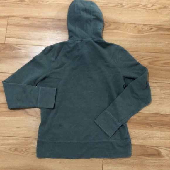 Marmot Hoodie Women's MEDIUM Gray Long Sleeve Mountain Logo Cotton Blend - Picture 3 of 3